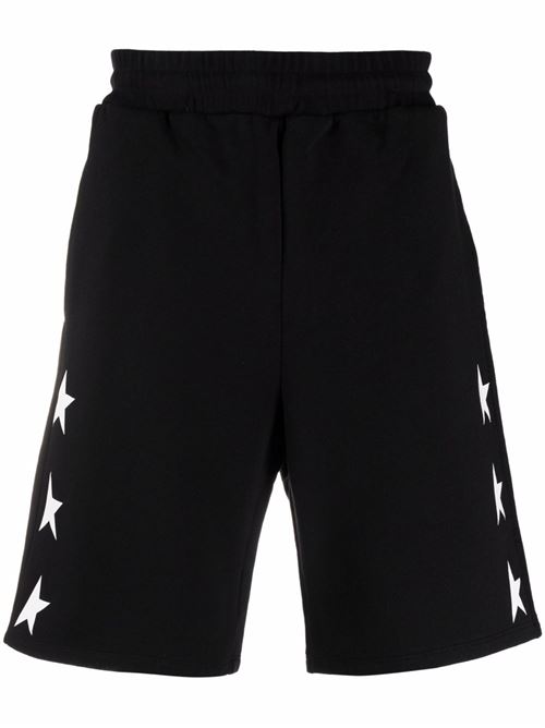 Black pure cotton boxing shorts GOLDEN GOOSE | GMP00878P00053280203